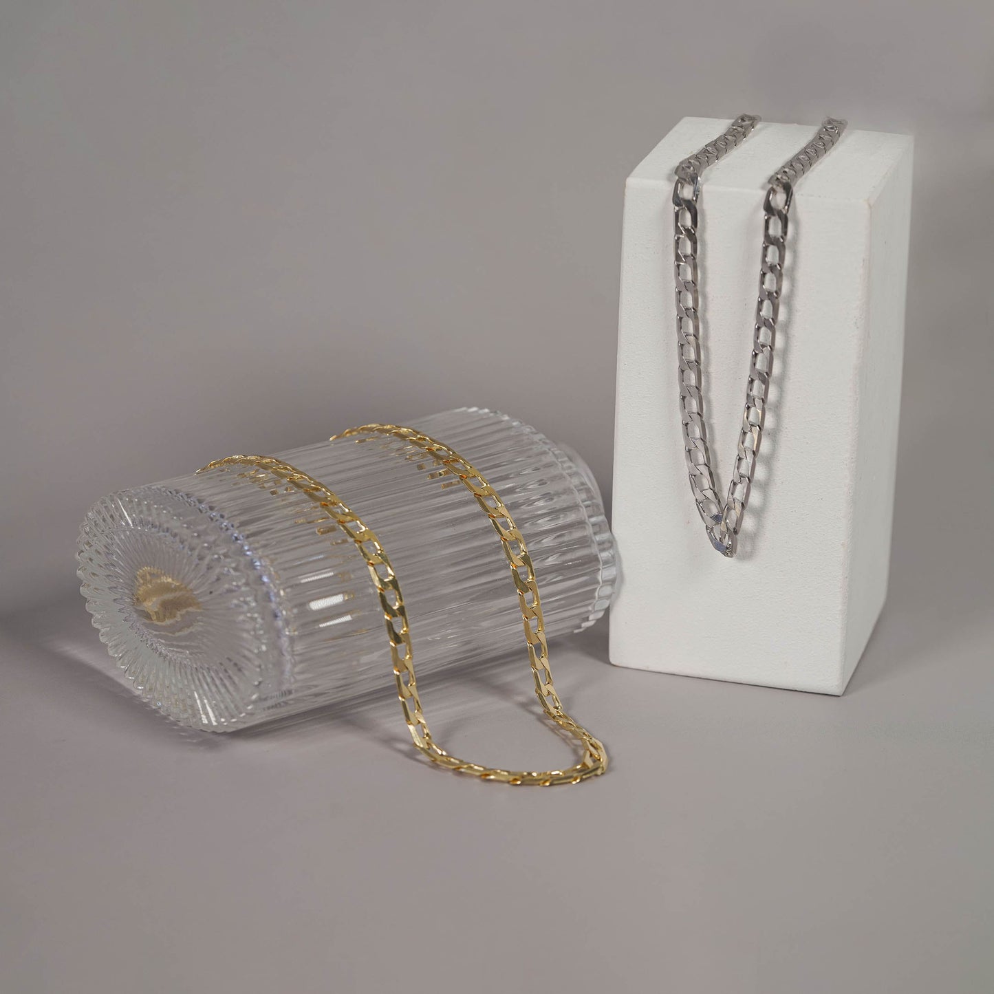 925 Sterling Silver Necklace Classic Hollow Chain