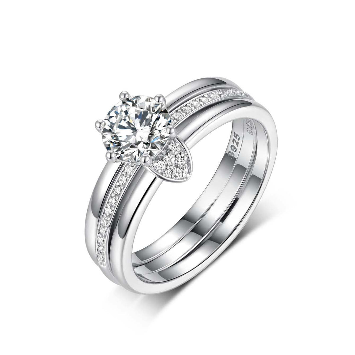 The Éternelle Moissanite Bridal Ring | A Symbol of Everlasting Love