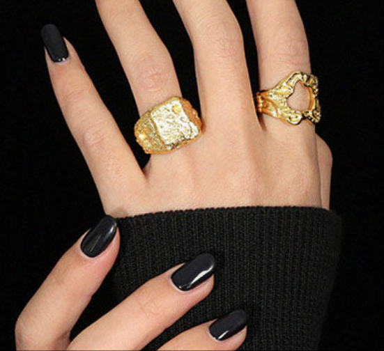 Hot 925 Sterling Silver Men's Geometry Square  Adjustable Ring