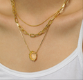Hot Irregular Circle Snake Chain 925 Sterling Silver Necklace