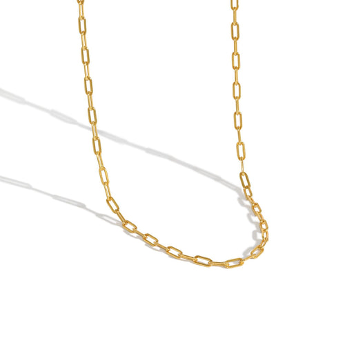 Choker - Hollow Chain 925 Sterling Silver Necklace