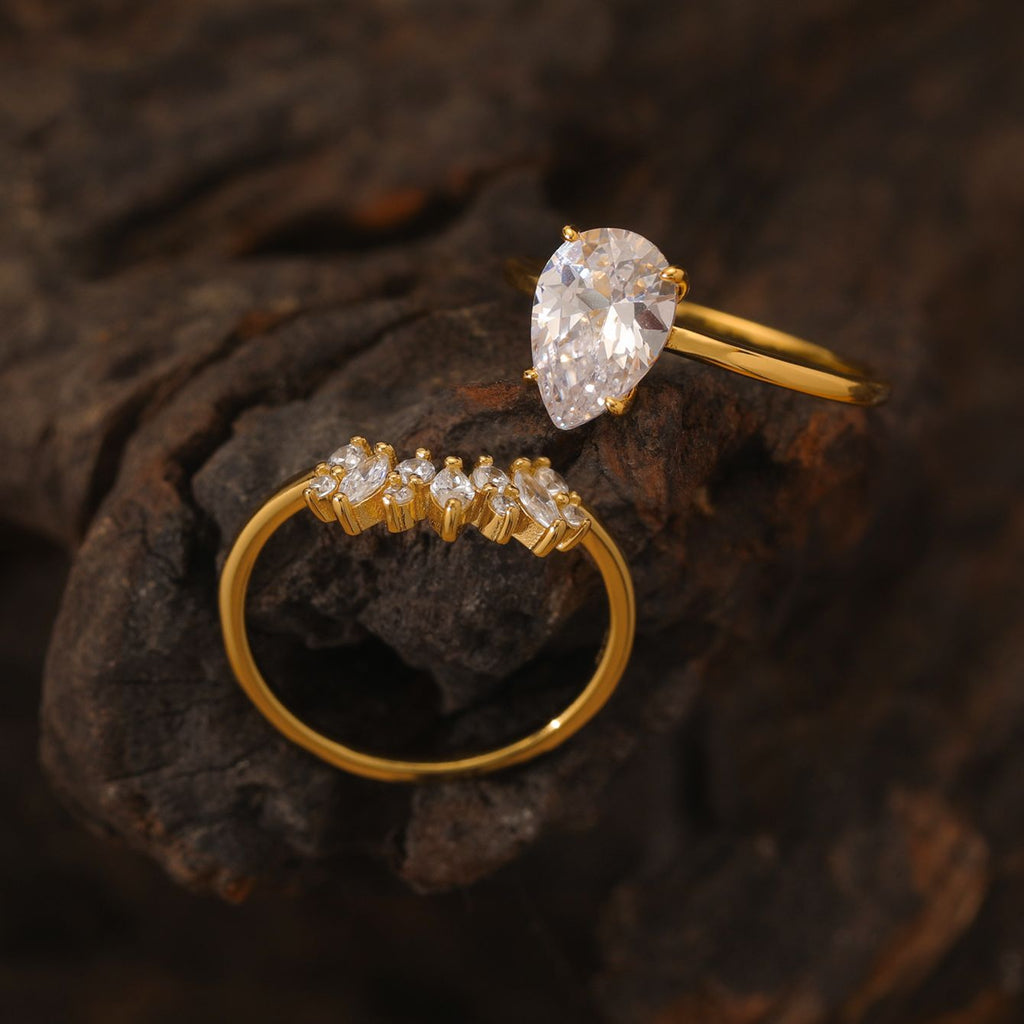 The Aveline Moissanite Ring