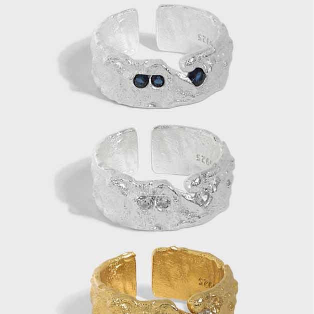 Chunky Classic CZ 925 Sterling Silver Ring