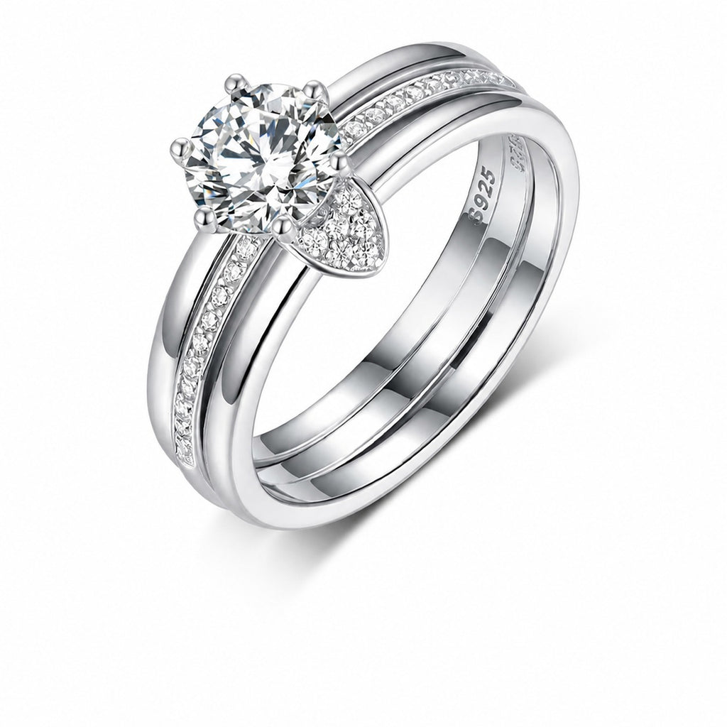 The Éternelle Moissanite Bridal Ring | A Symbol of Everlasting Love