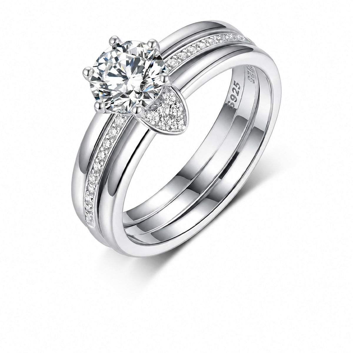 The Éternelle Moissanite Bridal Ring | A Symbol of Everlasting Love