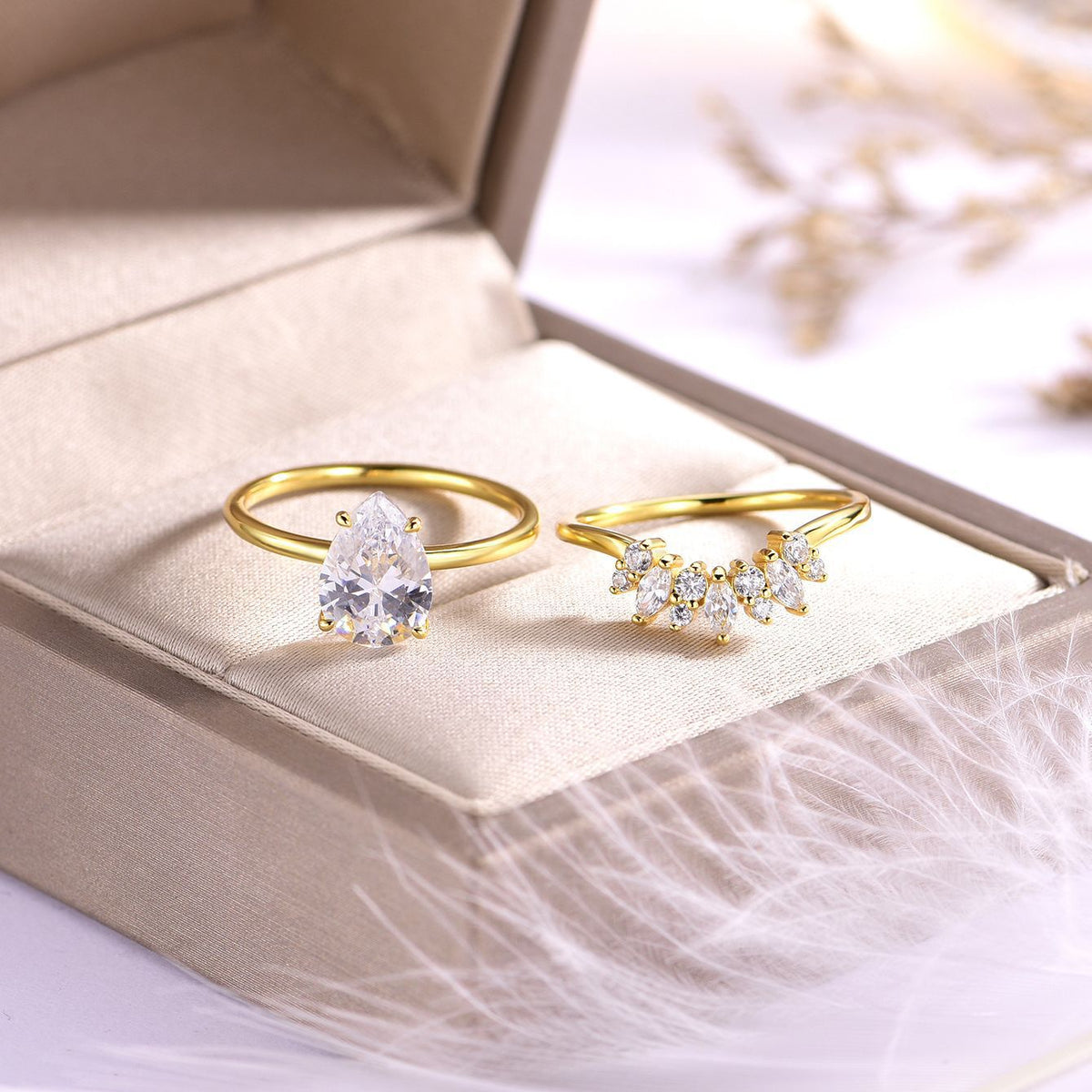 The Aveline Moissanite Ring