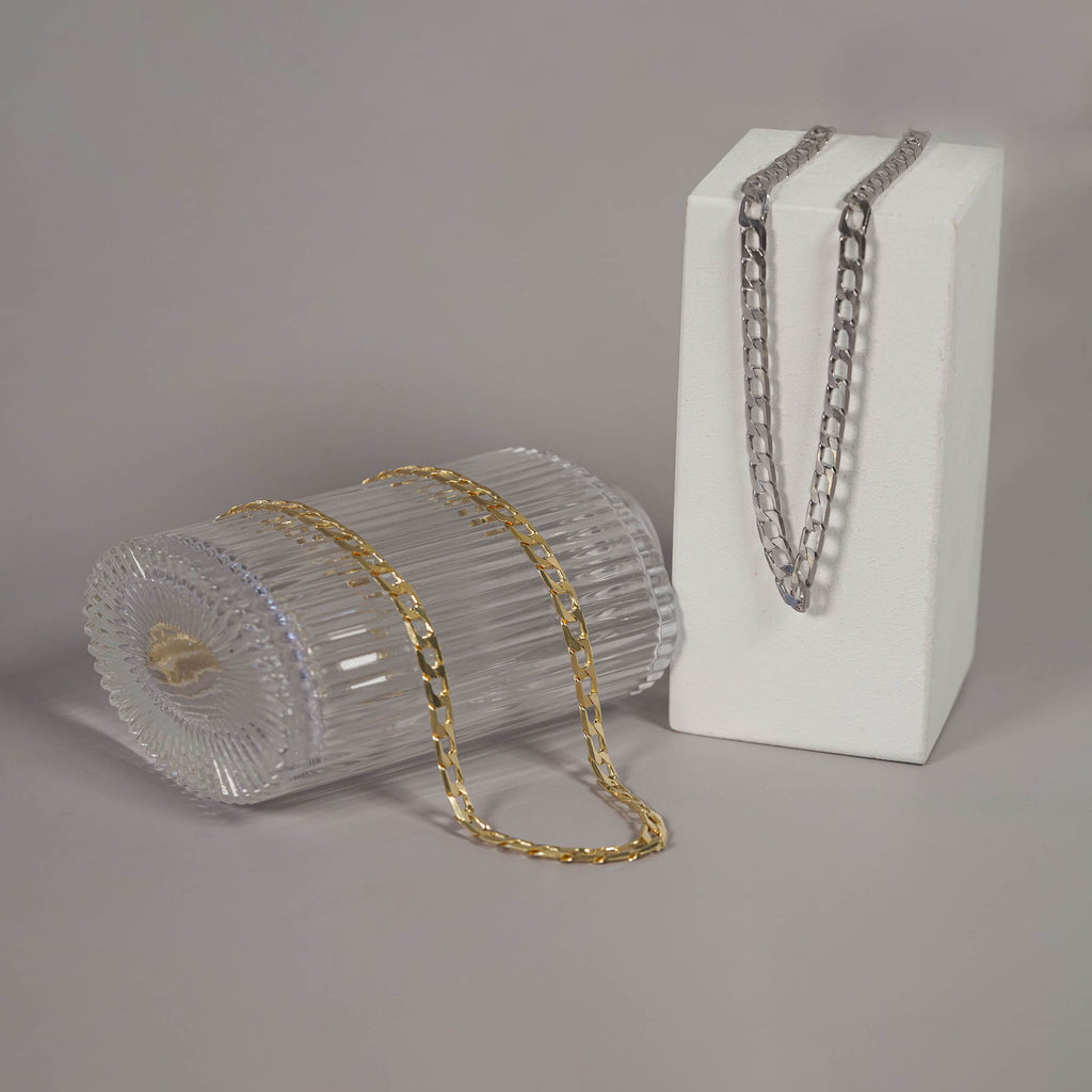 Elegant and Stylish 925 Sterling Silver Necklace Classic Hollow Chain