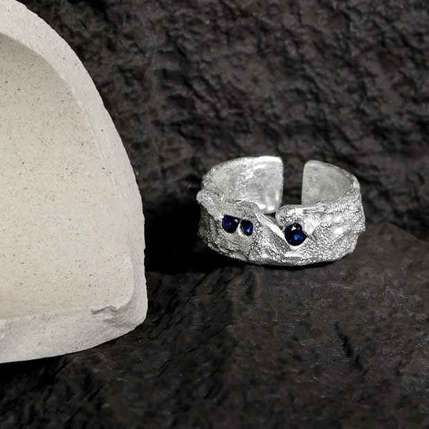 Chunky Classic CZ 925 Sterling Silver Ring