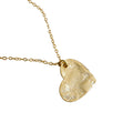 Hammered Heart Necklace