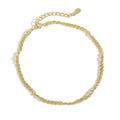 Anklet - Cute Pig Nose Chain 925 Sterling Silver
