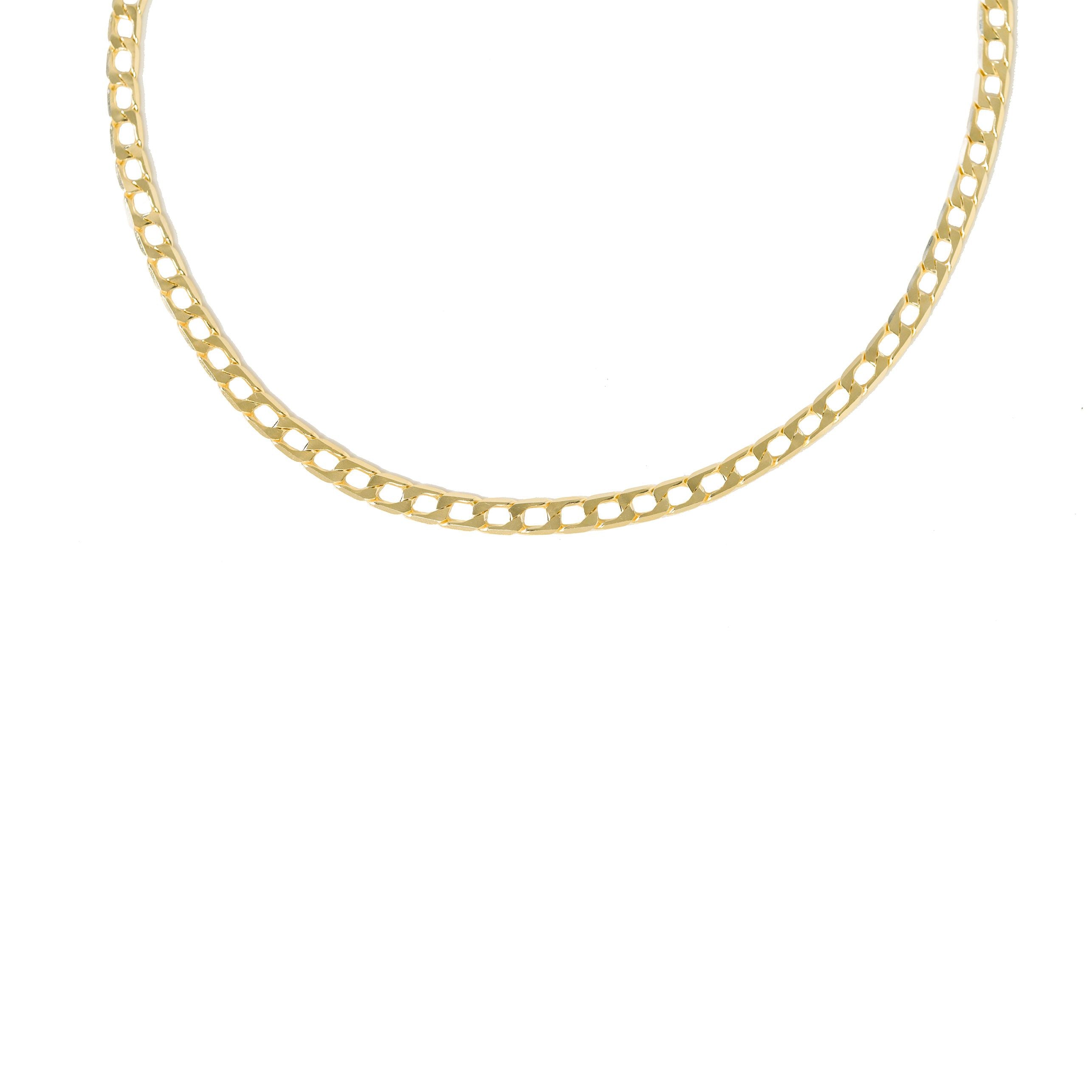 Elegant and Stylish 925 Sterling Silver Necklace Classic Hollow Chain