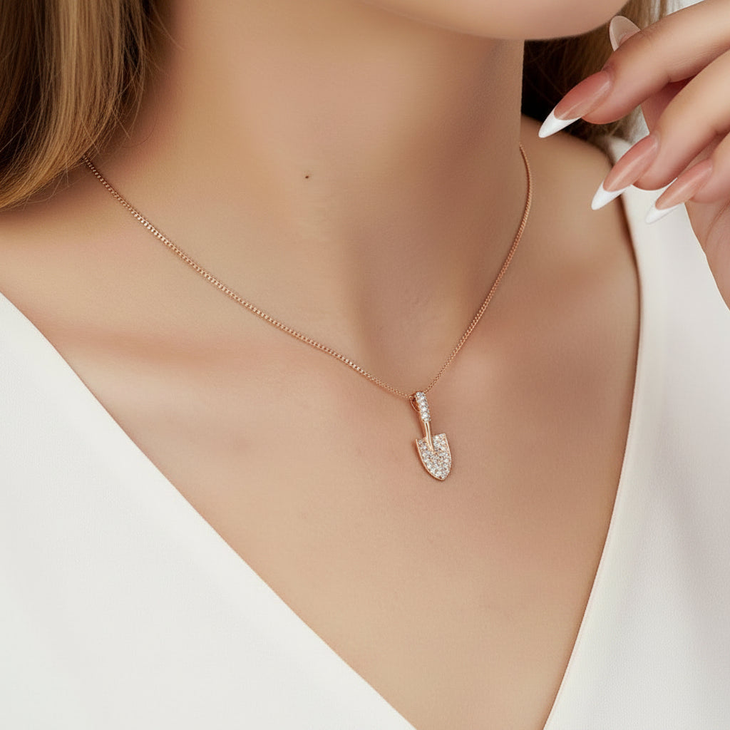 The Destinée Shovel Necklace | Create your own destiny and build your own future