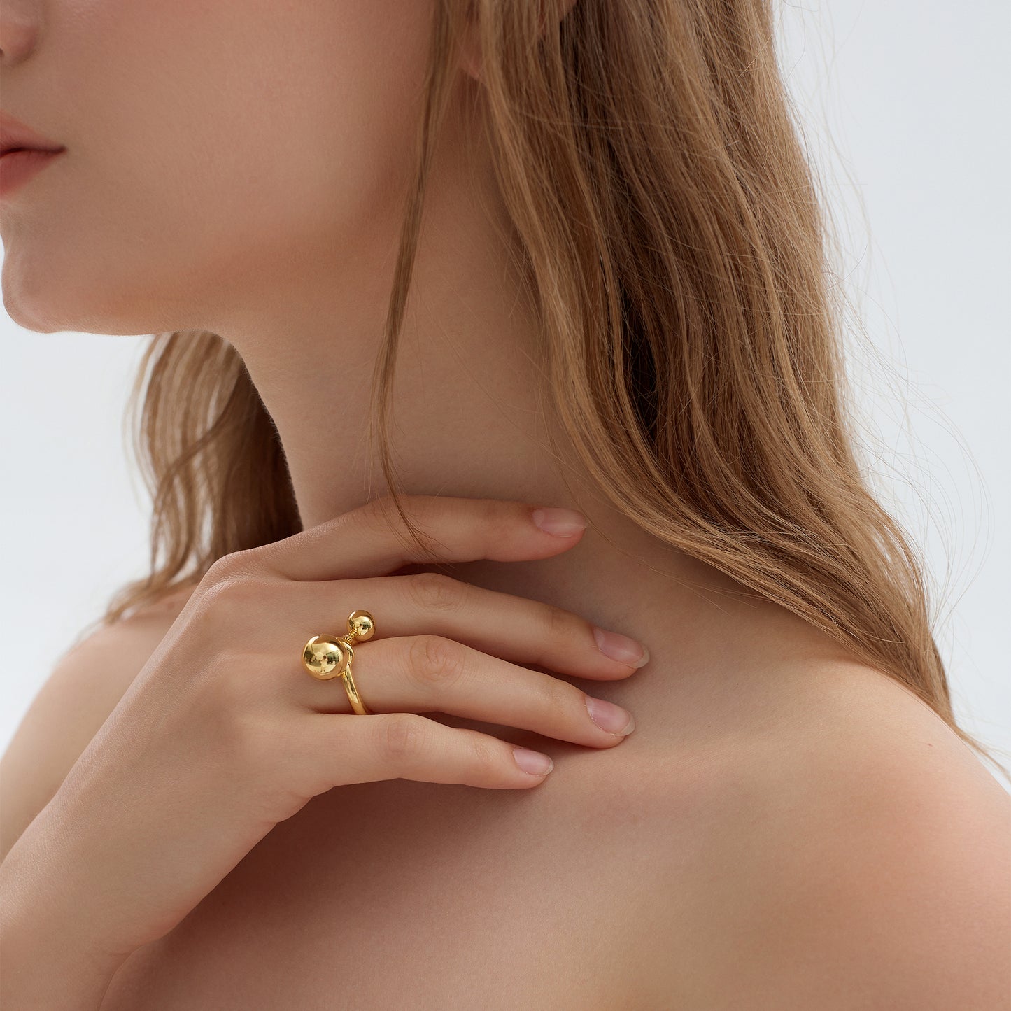 Bubble Knot 999 Sterling Silver Ring Large Chunky Fine Jewellery