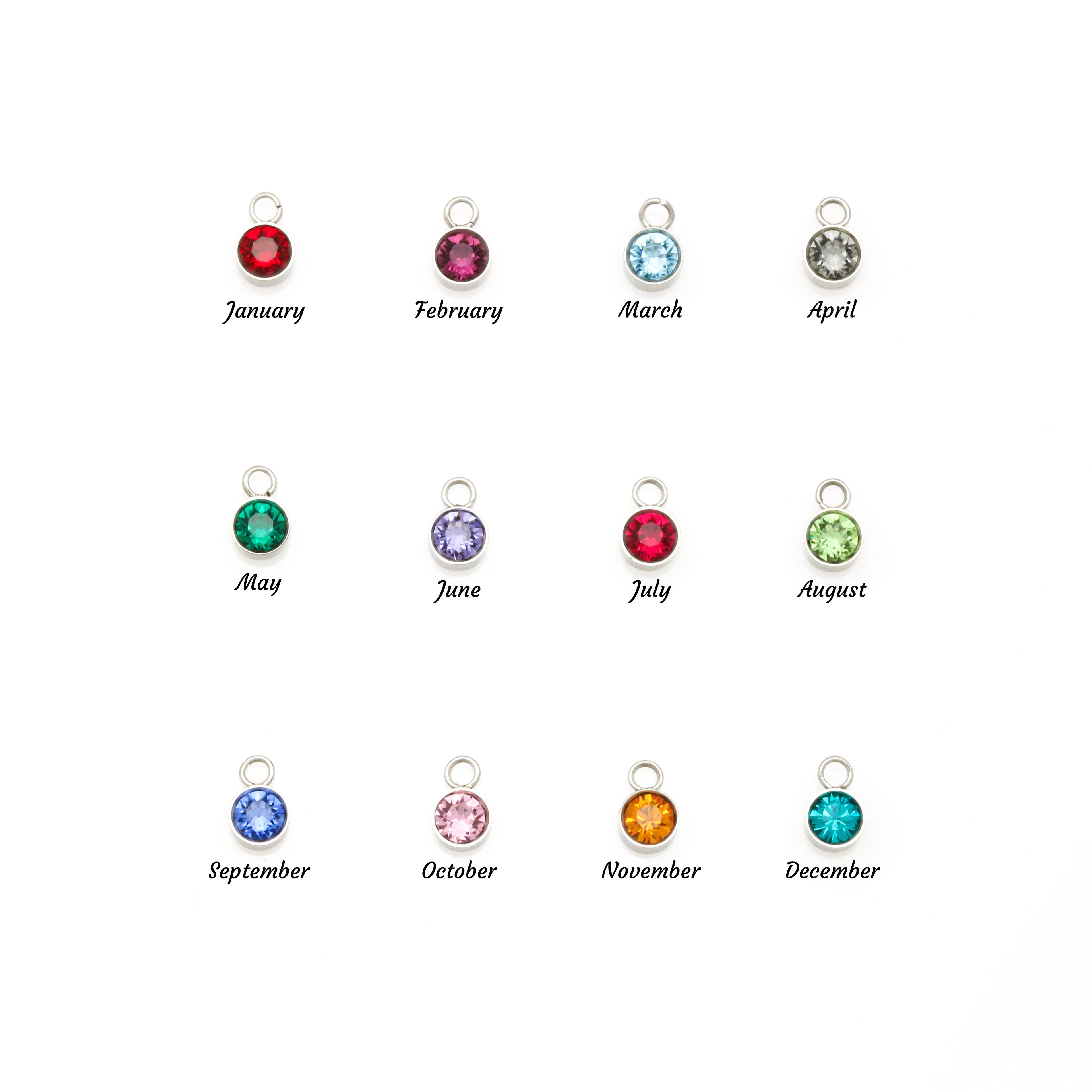 The Perfect Gift for Her - Custom Personalised Name Necklace with Birthstone