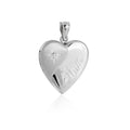 Mother's Day CZ Star Heart Locket Necklace